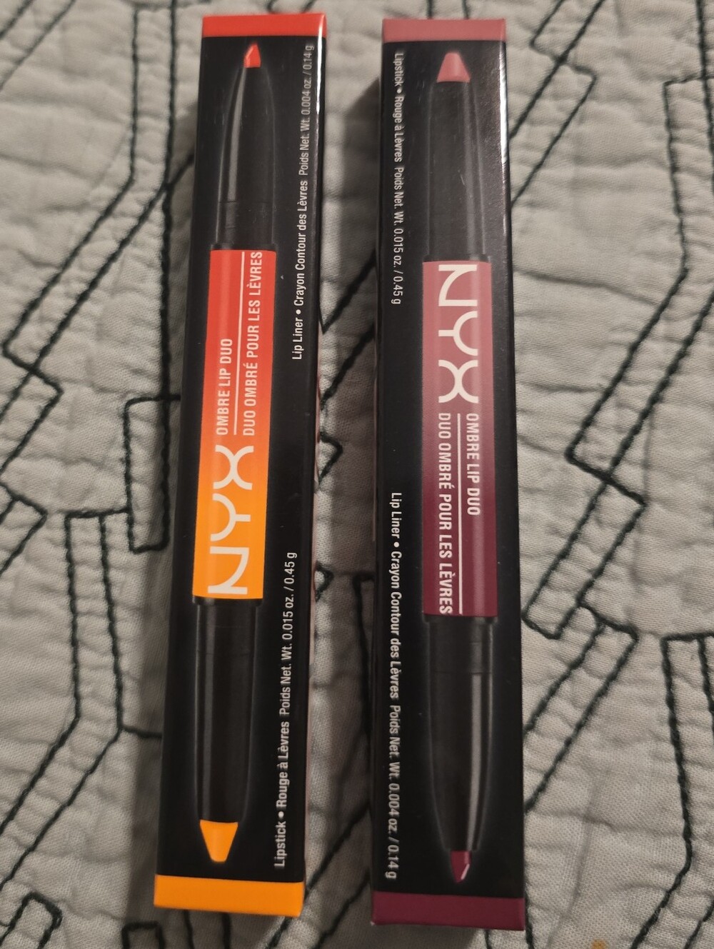 Bundle NYX Ombre Lip Duo - Orange & Berry Shades